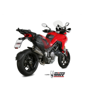 MIVV-SLIP-ON DELTA RACE - Edelstahl für DUCATI - MULTISTRADA 1260 BJ. 2018 > 2020 - D.033.SDRX