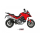 MIVV-SLIP-ON SUONO - Edelstahl Schwarz für DUCATI - MULTISTRADA 1260 BJ. 2018 > 2020 - D.033.S9
