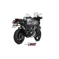 MIVV-SLIP-ON - SPEED EDGE - Edelstahl Schwarz für HARLEY DAVIDSON - PAN AMERICA / SPECIAL BJ. 2021 > 2025 - HD.003.LRB