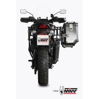 MIVV-SLIP-ON - SPEED EDGE - Edelstahl Schwarz für HARLEY DAVIDSON - PAN AMERICA / SPECIAL BJ. 2021 > 2025 - HD.003.LRB