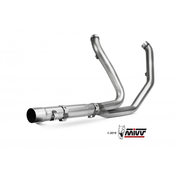 MIVV-Kat-Ersatzrohre, kompatibel mit FLHTCU TC und FLHTCUL TC  -  für HARLEY DAVIDSON - ELECTRA GLIDE ULTRA CLASSIC / LOW BJ. 2014 > 2016 - HD.002.C1
