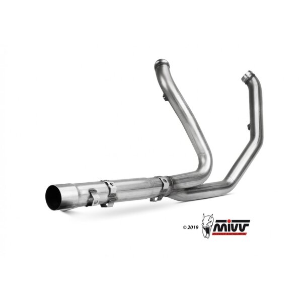 MIVV Auspuff - Kat-Ersatzrohr, kompatibel mit FLHRXS  - - - - fr HARLEY DAVIDSON ROAD KING SPECIAL Bj. 2019 > 2023 - HD.001.C1