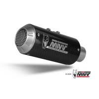 MIVV Auspuff - Komplettanlage 1x1 - MK3 - Carbon für...
