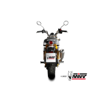 MIVV-Komplettanlage 1x1 XM1 - Titan für HONDA - MONKEY BJ. 2018 > 2024 - H.082.LC4T