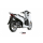 MIVV-KOMPLETTANLAGE 1x1 URBAN - Edelstahl für HONDA - SH 300 BJ. 2015 > 2016 - C.HO.0007.K
