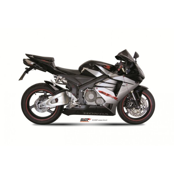 MIVV Auspuff - SLIP-ON - SUONO - BLACK fr HONDA CBR 600 RR Bj. 2005 > 2006 - UH.027.L9