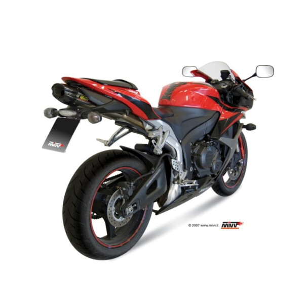 MIVV Auspuff - SLIP-ON - SUONO - EDELSTAHL fr HONDA CBR 600 RR Bj. 2007 > 2012 - UH.037.L7
