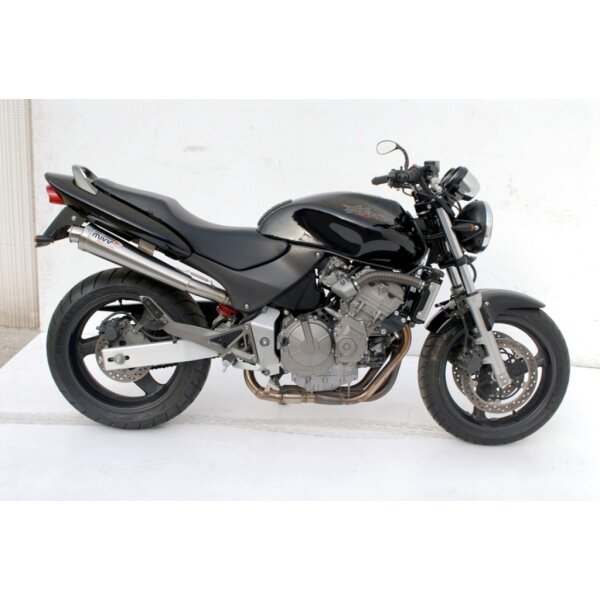 MIVV Auspuff - SLIP-ON - X-cone - EDELSTAHL fr HONDA HORNET 600 Bj. 1998 > 2002 - H.018.LC3
