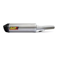 MIVV Auspuff - SLIP-ON - OVAL - TITAN mit Carbon Endkappe...