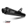 MIVV-SLIP-ON Xcone - Edelstahl Schwarz für HONDA - HORNET 600 BJ. 2003 > 2006 - H.020.LC3B