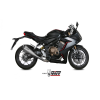 MIVV-Komplettanlage 4x2x1 DELTA RACE - Edelstahl für HONDA - CBR 650 R BJ. 2019 > 2023 - H.072.LDRX