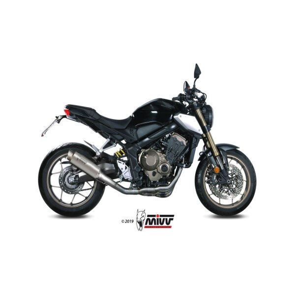 MIVV Auspuff - Komplettanlage 4x2x1 - GPpro - TITAN fr HONDA CBR 650 R Bj. 2019 > 2023 - H.072.L6P