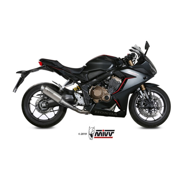 MIVV Auspuff - Komplettanlage 4x2x1 - GPpro - TITAN fr HONDA CBR 650 R Bj. 2019 > 2023 - H.072.L6P
