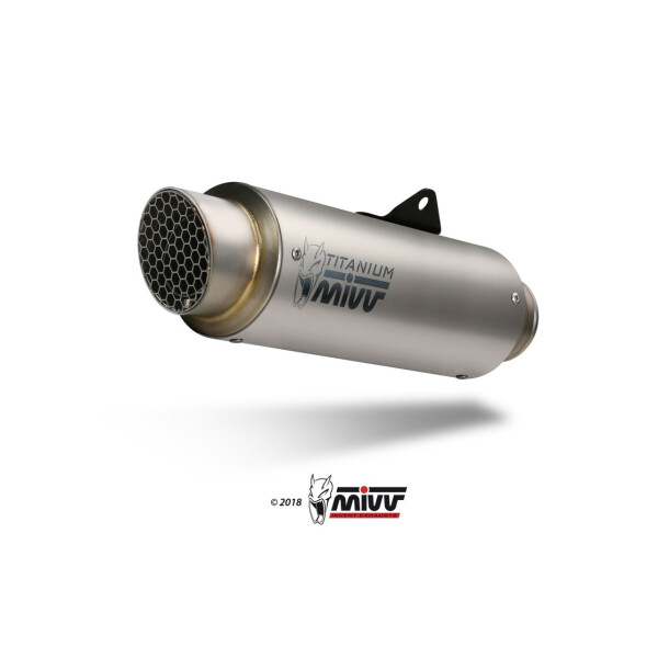 MIVV Auspuff - Komplettanlage 4x2x1 - GPpro - TITAN fr HONDA CBR 650 R Bj. 2019 > 2023 - H.072.L6P