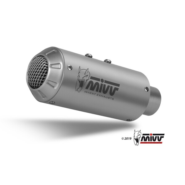 MIVV Auspuff - Komplettanlage 4x2x1 - MK3 - EDELSTAHL fr HONDA CBR 650 R Bj. 2019 > 2023 - H.072.SM3X