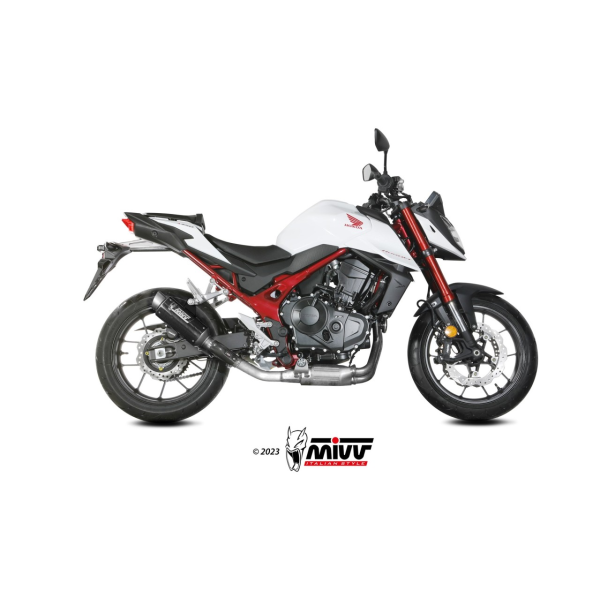 MIVV-SLIP-ON GPpro - Carbon für HONDA - CB750 HORNET BJ. 2023 > 2025 - H.085.L2P