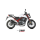 MIVV-SLIP-ON GPpro - Edelstahl Schwarz für HONDA - CB750 HORNET BJ. 2023 > 2024 - H.085.LXBP