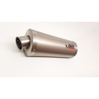 MIVV Auspuff - SLIP-ON - OVAL - TITAN fr HONDA XRV 750...