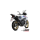 MIVV-SLIP-ON OVAL - Edelstahl Schwarz für HONDA - XL750 TRANSALP BJ. 2023 > 2024 - H.086.LZ