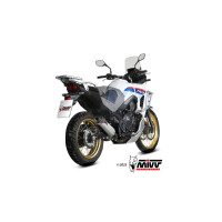MIVV Auspuff - SLIP-ON - OVAL - EDELSTAHL fr HONDA XL750...
