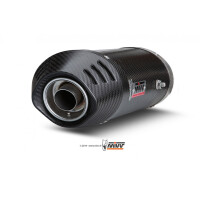 MIVV Auspuff - SLIP-ON - OVAL - CARBON mit Carbon...