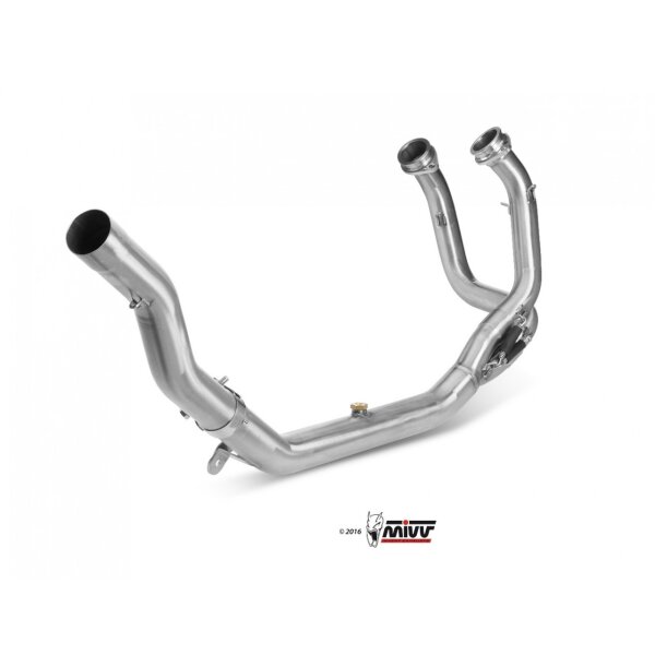 MIVV Auspuff - Kat-Ersatzrohr, kompatibel mit MIVV Auspuff  - - - - fr HONDA CRF 1000 L AFRICA TWIN Bj. 2016 > 2019 - H.059.C1