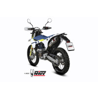 MIVV Auspuff - SLIP-ON - STR1 - TITAN fr HUSQVARNA 701...