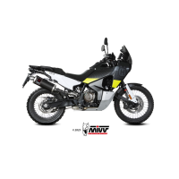 MIVV-SLIP-ON DAKAR - Edelstahl Schwarz für HUSQVARNA - NORDEN 901 BJ. 2022 > 2025 - HU.002.LEKB