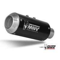 MIVV Auspuff - SLIP-ON - MK3 - BLACK fr KAWASAKI Z125...