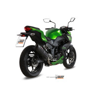MIVV Auspuff - SLIP-ON - SUONO - BLACK fr KAWASAKI Z300...