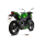 MIVV-SLIP-ON SUONO - Edelstahl Schwarz für KAWASAKI - Z300 BJ. 2015 > 2016 - K.038.L9