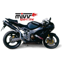 MIVV Auspuff - SLIP-ON - OVAL - CARBON fr KAWASAKI ZX-6...