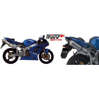 MIVV Auspuff - SLIP-ON - OVAL - TITAN fr KAWASAKI ZX-6 R...