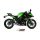 MIVV-KOMPLETTANLAGE 2x1 DELTA RACE - Edelstahl für KAWASAKI - NINJA 650 BJ. 2017 > 2023 - K.044.LDRX