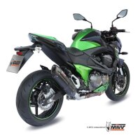 MIVV Auspuff - SLIP-ON - SUONO - BLACK fr KAWASAKI Z800...