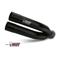 MIVV Auspuff - SLIP-ON - DOUBLE GUN - BLACK fr KAWASAKI...