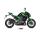 MIVV-SLIP-ON SUONO - Edelstahl Schwarz für KAWASAKI - Z900 A2 (35 KW / 70 KW) BJ. 2017 > 2025 - K.045.L9