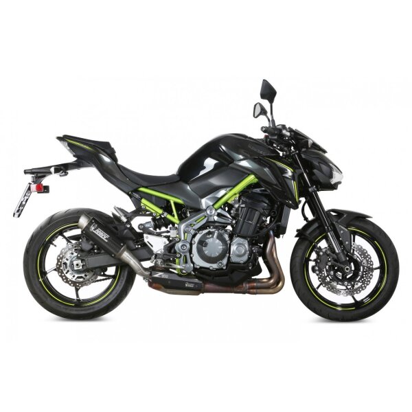 MIVV Auspuff - SLIP-ON - GPpro - CARBON fr KAWASAKI Z900 A2 (35 KW / 70 KW) Bj. 2017 > 2023 - K.045.L2P