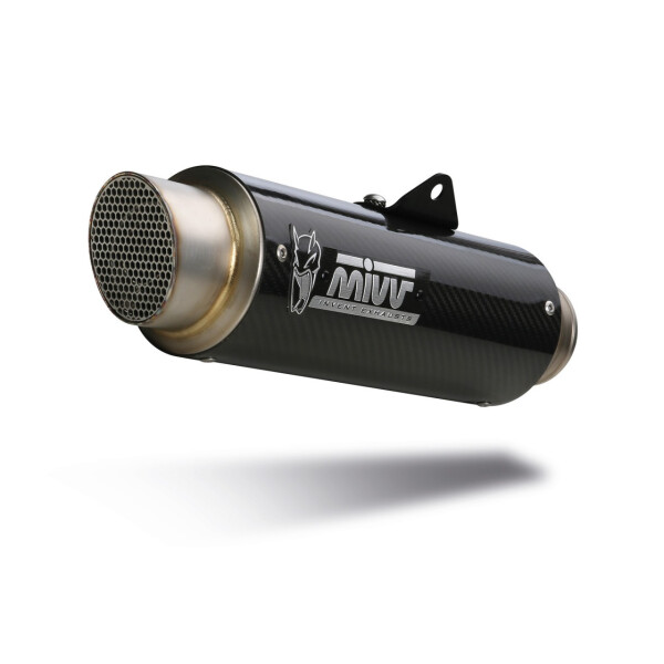 MIVV Auspuff - SLIP-ON - GPpro - CARBON fr KAWASAKI Z900 A2 (35 KW / 70 KW) Bj. 2017 > 2023 - K.045.L2P