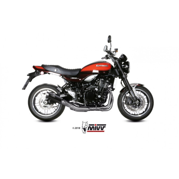 MIVV Auspuff - SLIP-ON - GPpro - CARBON fr KAWASAKI Z900 RS Bj. 2018 > 2023 - K.046.L2P