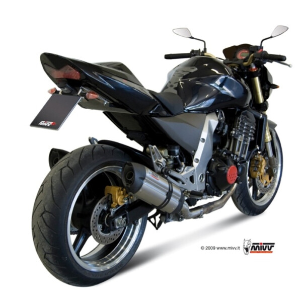 MIVV Auspuff - 2 SLIP-ON - SUONO - EDELSTAHL fr KAWASAKI Z1000 Bj. 2003 > 2006 - K.010.L7