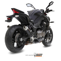 MIVV Auspuff - 2 SLIP-ON - GP - BLACK fr KAWASAKI Z1000...