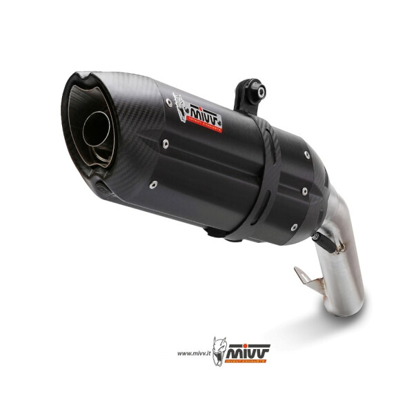 MIVV Auspuff - 2 SLIP-ON - SUONO - BLACK fr KAWASAKI Z1000 / Z1000 R EDITION Bj. 2014 > 2020 - K.039.L9