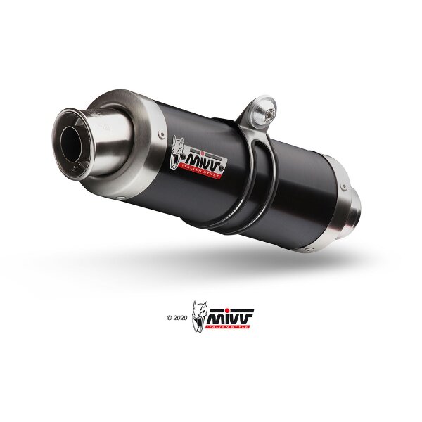 MIVV Auspuff - 2 BOLT-ON - GP - BLACK für KAWASAKI ZX-10...