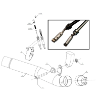 MIVV-Kat-Ersatzrohr  -  für KAWASAKI - ZX-10 R / RR...