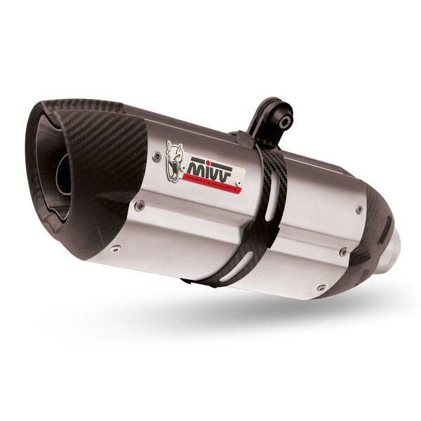 MIVV Auspuff - SLIP-ON - SUONO - EDELSTAHL fr KTM RC 125 Bj. 2017 > 2020 - KT.019.L7
