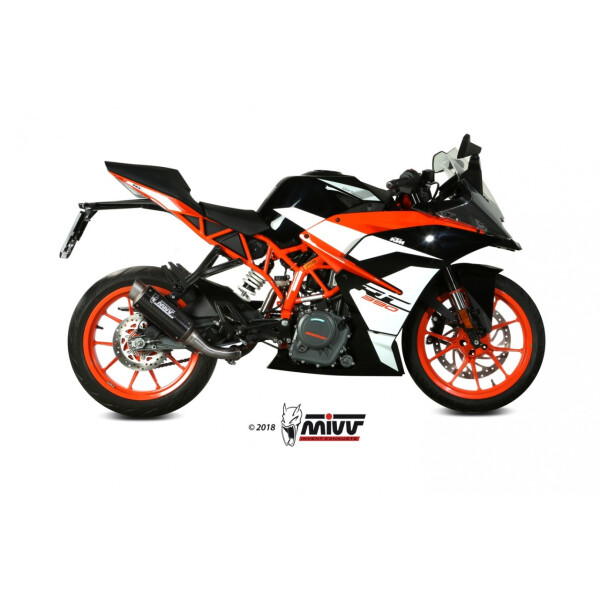 MIVV Auspuff - Kat-Ersatzrohr, kompatibel mit MIVV und Original Auspuff - - - - fr KTM RC 125 Bj. 2017 > 2020 - KT.019.C2