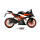 MIVV-Kat-Ersatzrohre, kompatibel mit MIVV und originalen Schalldämpfern  -  für KTM - RC 125 BJ. 2017 > 2020 - KT.019.C2
