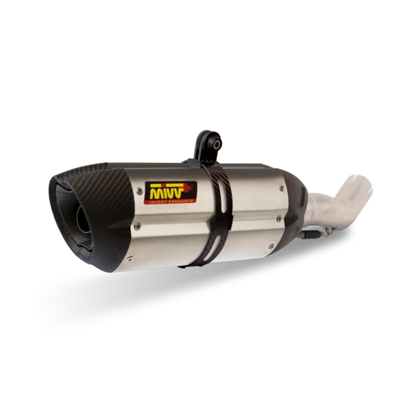 MIVV-SLIP-ON SUONO - Edelstahl für KTM - 690 SMC BJ. 2008 > 2013 - KT.006.L7