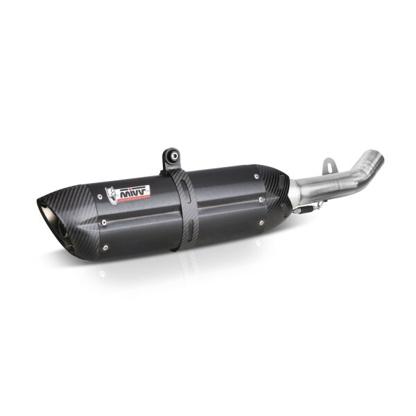 MIVV Auspuff - 2 BOLT-ON - SUONO - BLACK für KTM 690...